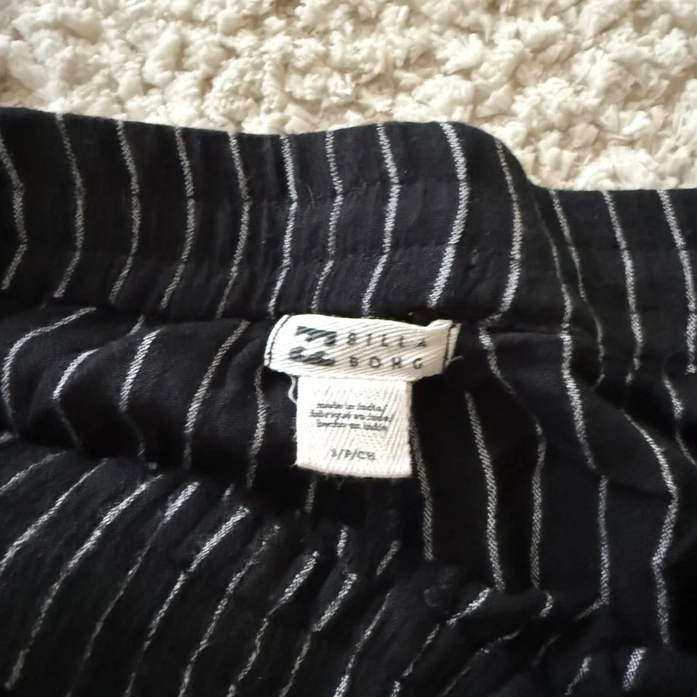 Billabong Wandering Heart Wide Leg Striped Pants Women's Size S - Picture 5 of 7